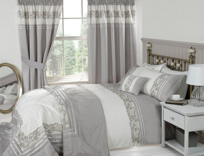 Chantilly Polycotton Duvet Set With Pillowcase