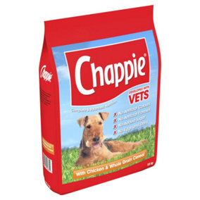 Chappie Complete Dry Adult Dog Food Chicken and Wholegrain Cereal 15kg
