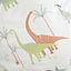 Chapter B Bedding Dinosaurs Duvet Cover Set with Pillowcase Natural