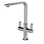 Chara Kitchen Mono Mixer Tap with 2 Lever Handles, 302mm - Chrome - Balterley