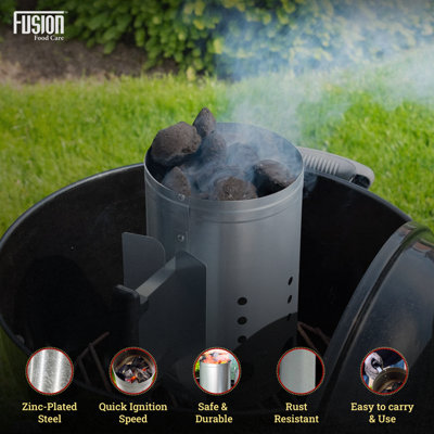 Bbq Fire Starter How To Start A Charcoal Fire A Chimney How To