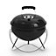 Charcoal BBQ Grill Smoker Portable Meat Cooking Stove Garden Picnic Fire Bowl