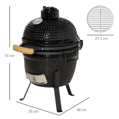 Cast iron smoker clearance grill