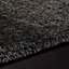 Charcoal Plain Shaggy Rug, Handmade Rug, Easy to Clean Rug for Bedroom, Living Room, & Dining Room-160cm X 230cm