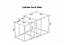 Charisma Nest of Tables - L40 x W40 x H42.5 cm - White Gloss/Chrome