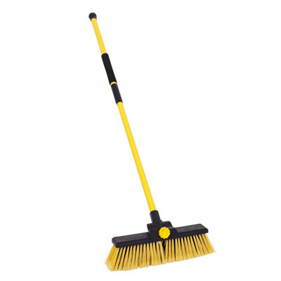 Charles Bentley 14" Bulldozer Yard Broom Sweeper Heavy Duty Industrial