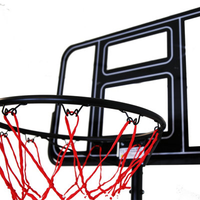 Charles Bentley Adjustable Basketball Hoop with Backboard 2.05m - 3.05m