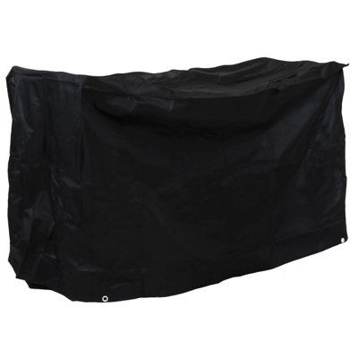 Charles Bentley Bistro Set Waterproof Outdoor Garden Furniture Cover - Black