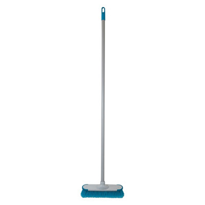 Charles Bentley 'Brights' Blue Soft Indoor Broom