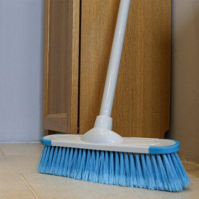 Charles Bentley 'Brights' Blue Soft Indoor Broom - 3