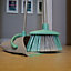 Charles Bentley Brights Indoor Long Handled Lobby Dustpan & Brush Set Mint Green