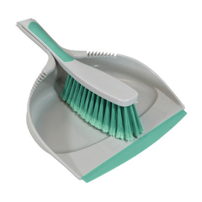 Charles Bentley 'Brights' Kitchen Bundle Set Mop Brush Scrub Squeegee Mint Green