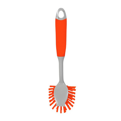 Charles Bentley 'Brights' Kitchen Bundle Set Mop Brush Scrub Squeegee Orange - 3