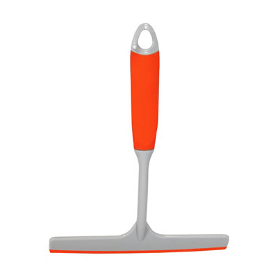 Charles Bentley 'Brights' Kitchen Bundle Set Mop Brush Scrub Squeegee Orange - 4