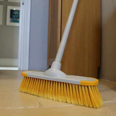 Charles Bentley 'Brights' Yellow Soft Indoor Broom - 3