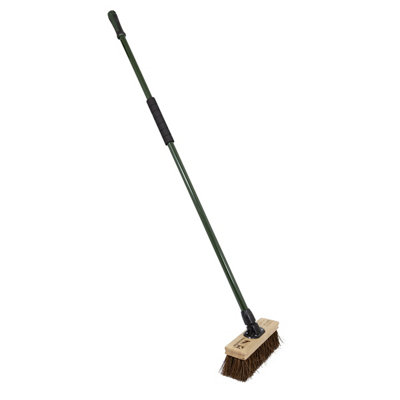 Charles Bentley Charnwood 12" Bassine Broom Garden Maintenance FSC Wood - 4