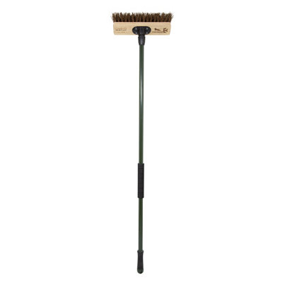 Charles Bentley Charnwood 12" Bassine Broom Garden Maintenance FSC Wood - 5