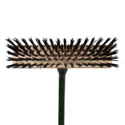 Charles Bentley Charnwood 12" Stiff PVC Broom Garden Maintenance FSC - 5