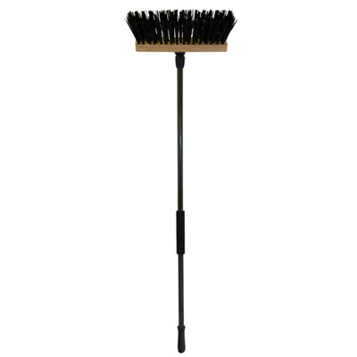 Charles Bentley Charnwood 14" Heavy Duty PVC Broom Garden FSC Wood - 5