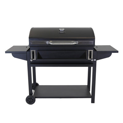 Charles Bentley Deluxe Charcoal BBQ Grill with Chrome Steel Warming Rack - 3