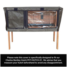 Charles Bentley Deluxe Guinea Pig Pet Hutch Cover PET/HUTCH.01