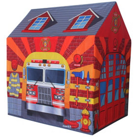 Charles Bentley Fire Station/Firefighter Play Tent/Wendy House/Playhouse/Den