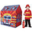 Charles Bentley Fire Station/Firefighter Play Tent/Wendy House/Playhouse/Den