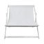 Charles Bentley FSC Certified Eucalyptus White Washed Double Deck Chair Grey