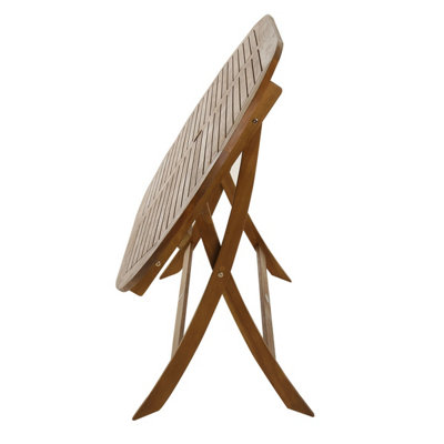 Charles Bentley FSC Wooden Furniture Oval Table - 4