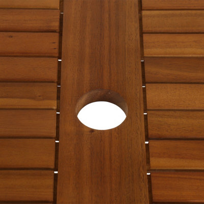 Charles Bentley FSC Wooden Furniture Oval Table - 8