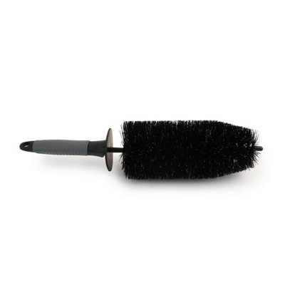 Charles Bentley Garden Tools Lawnmower Cleaning Alloy Wheel Tyre Brush