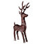 Charles Bentley LED Deer Decoration Pair 70/90 cm Waterproof Battery Powered