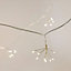 Charles Bentley Mini Dandelion LED String Lights 10m Waterproof Battery Operated