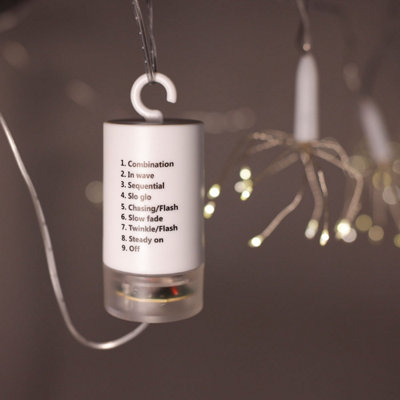 Charles Bentley Mini Dandelion LED String Lights 10m Waterproof Battery Operated - 3