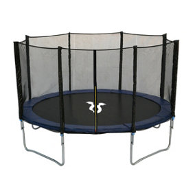 Charles Bentley Monster Children's 12ft Trampoline with Safety Net Enclosure