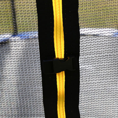 Charles Bentley Monster Children's 12ft Trampoline with Safety Net Enclosure - 4