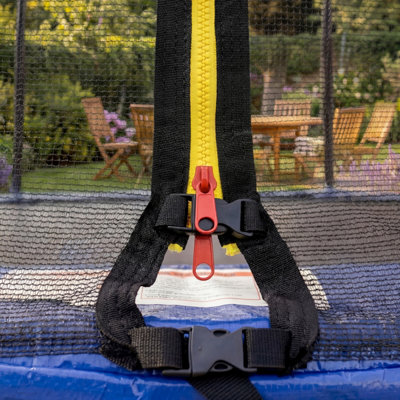 Charles Bentley Monster Children's 8ft Trampoline with Safety Net