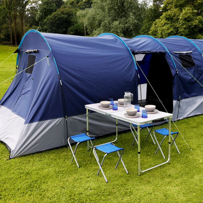 Charles Bentley Odyssey 4 Seater Folding Portable Camping Furniture Set 4 Seater - 8