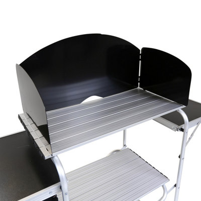 Charles Bentley Odyssey Folding Kitchen Camping Storage Unit Portable Cooking - 4