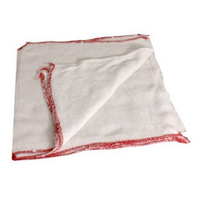 Charles Bentley Pack Of 10 Red Dish Cloths