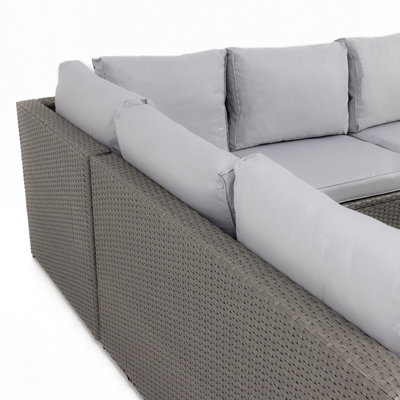Charles bentley rattan corner sofa hotsell