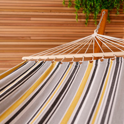 Charles Bentley Replacement Hammock Sling H3.5 x L325 x W150cm Multi-coloured - 4