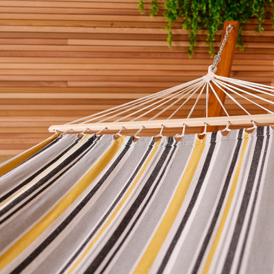 Charles Bentley Replacement Hammock Sling H3.5 x L325 x W150cm Multi-coloured