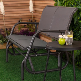 Outdoor Furniture Grey Non stackable Garden seating Garden