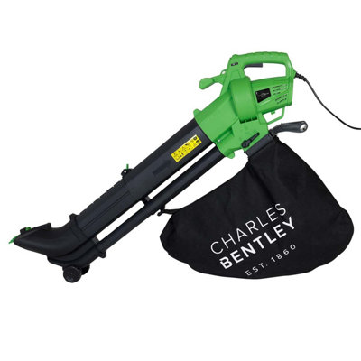 Charles Bentley Telescopic Electric Leaf Blower/Vacuum With Variable Speed