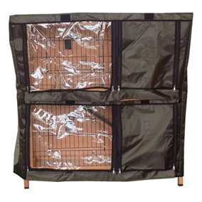 Charles Bentley Two Storey Pet Hutch Cover PETHUTCH02