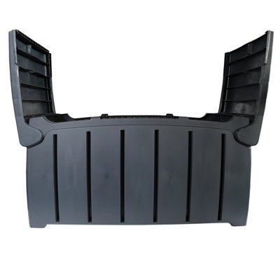 Charles Bentley Ward Plastic 322L Storage Box Black - 5