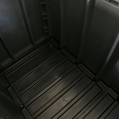 Charles Bentley Ward Plastic 322L Storage Box Black - 6