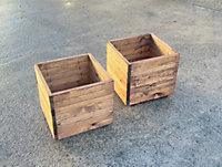 Charles Taylor 2pc Deluxe Open Planter Set