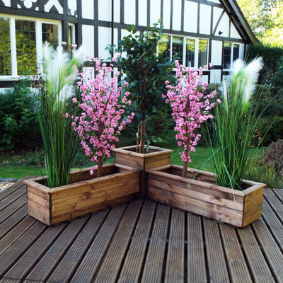 Charles Taylor Corner Planter Set